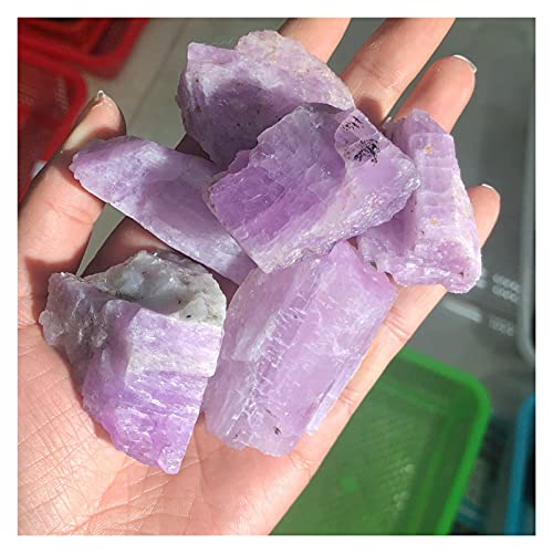 Kunzite pierre brute pourpre pour harmoniser votre espace de méditation - 7