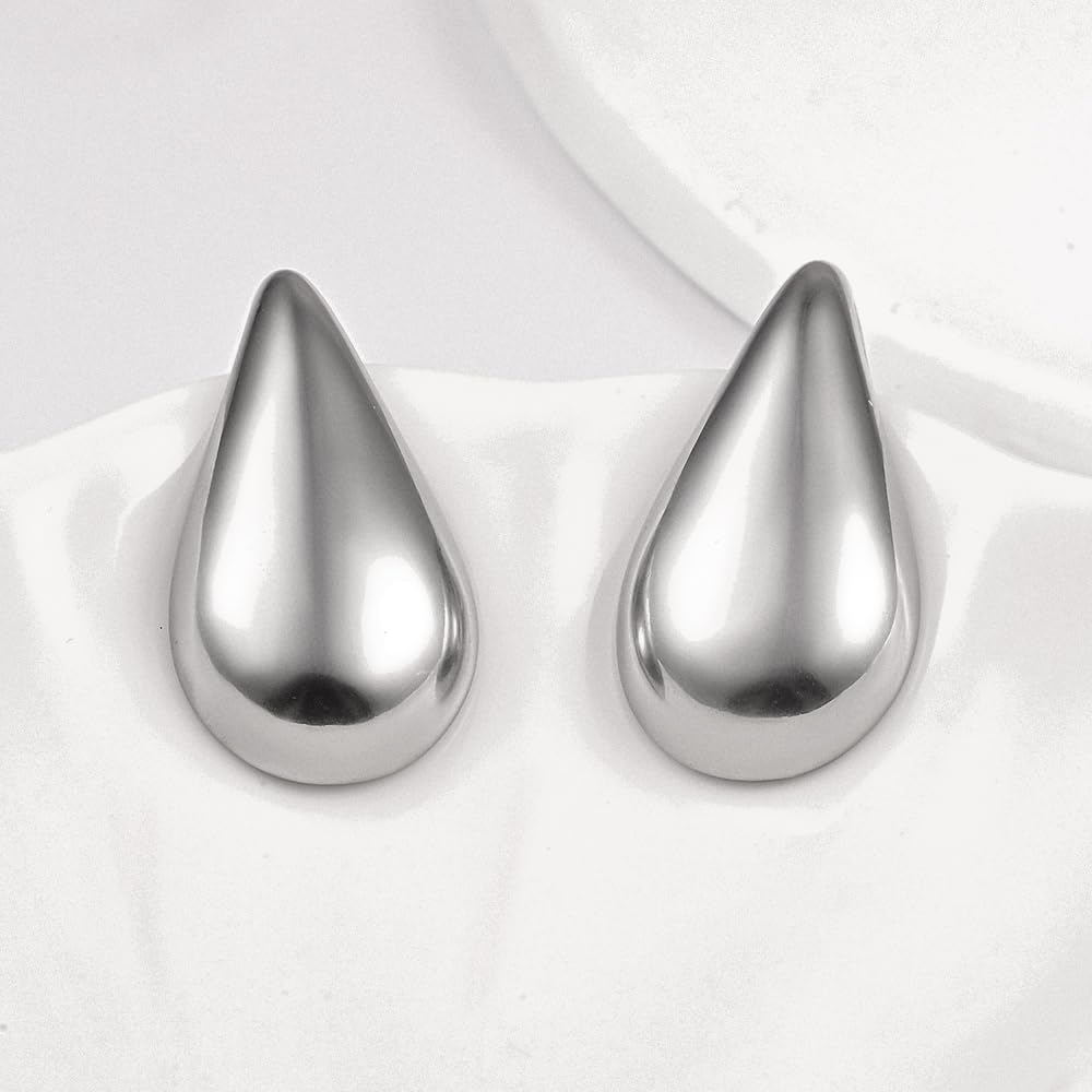 Vankula Ciężarki do uszu Flesh Tunnel Weights Hangers Pierścienie Obręcze Stal nierdzewna dla mężczyzn i kobiet Piercing do uszu Rozciągnięta biżuteria 5 mm 6 mm 10 mm 12 mm, Metal