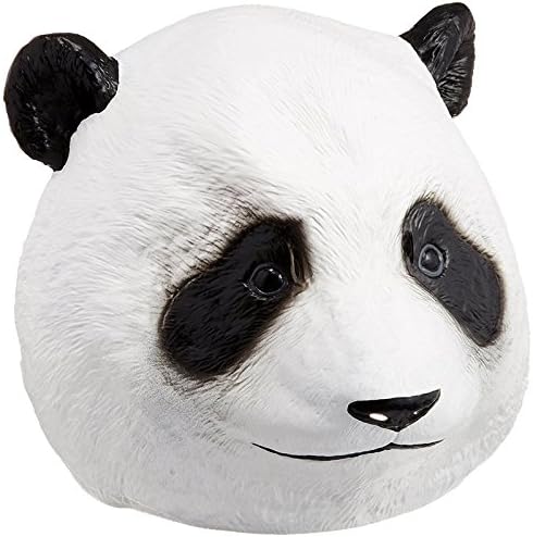 Overhead Latex Panda Mask - Teen/Adult One Size