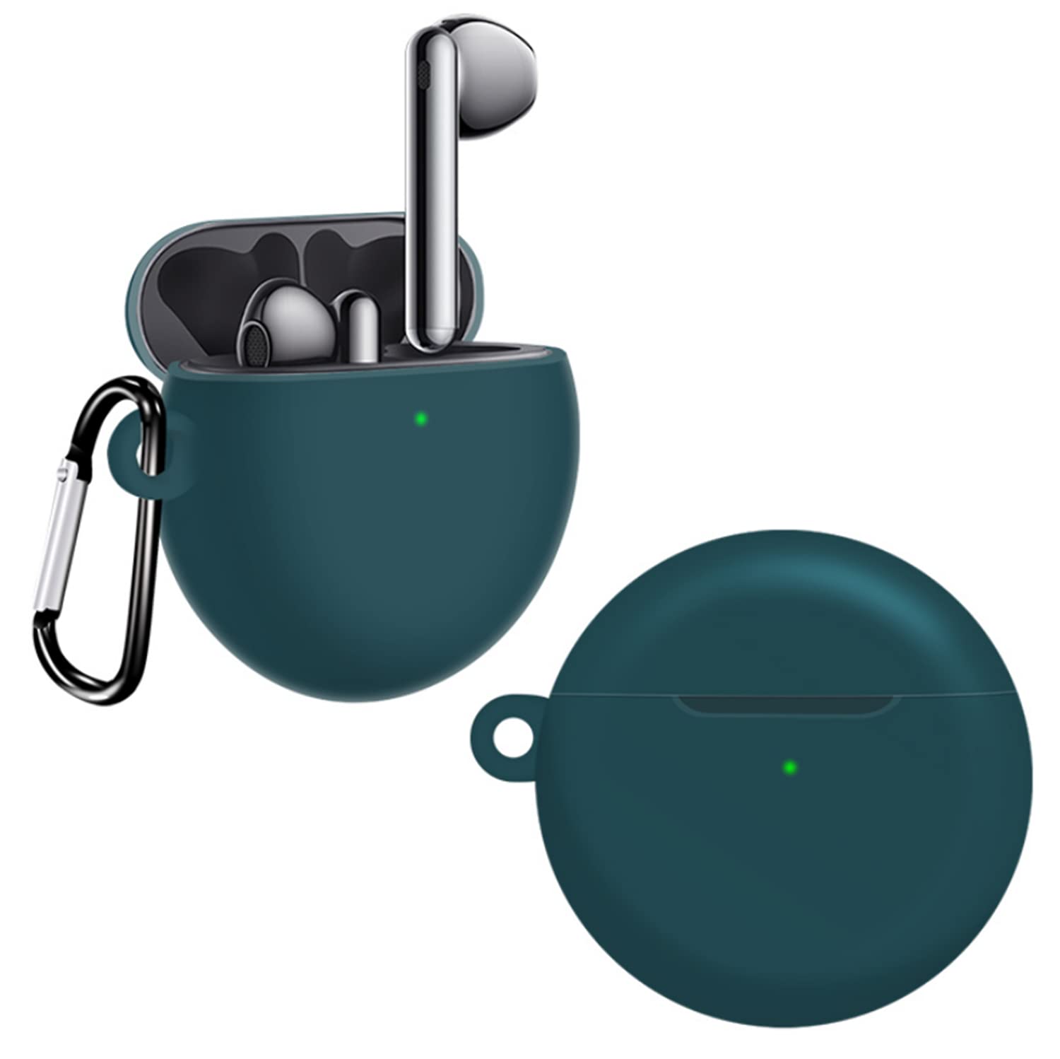 SKEIDO2021 Case For Huawei Freebuds 4 Wireless Charging Soft Silicone Protective Cover For Freebuds 4 Earphone Accessories Case With Hook