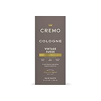 Vista 7 de Cremo Colonia para hombres – Spray de colonia de gamuza vintage para hombre, una combinación de musgo blanco, ámbar rico y gamuza suave, fragancias