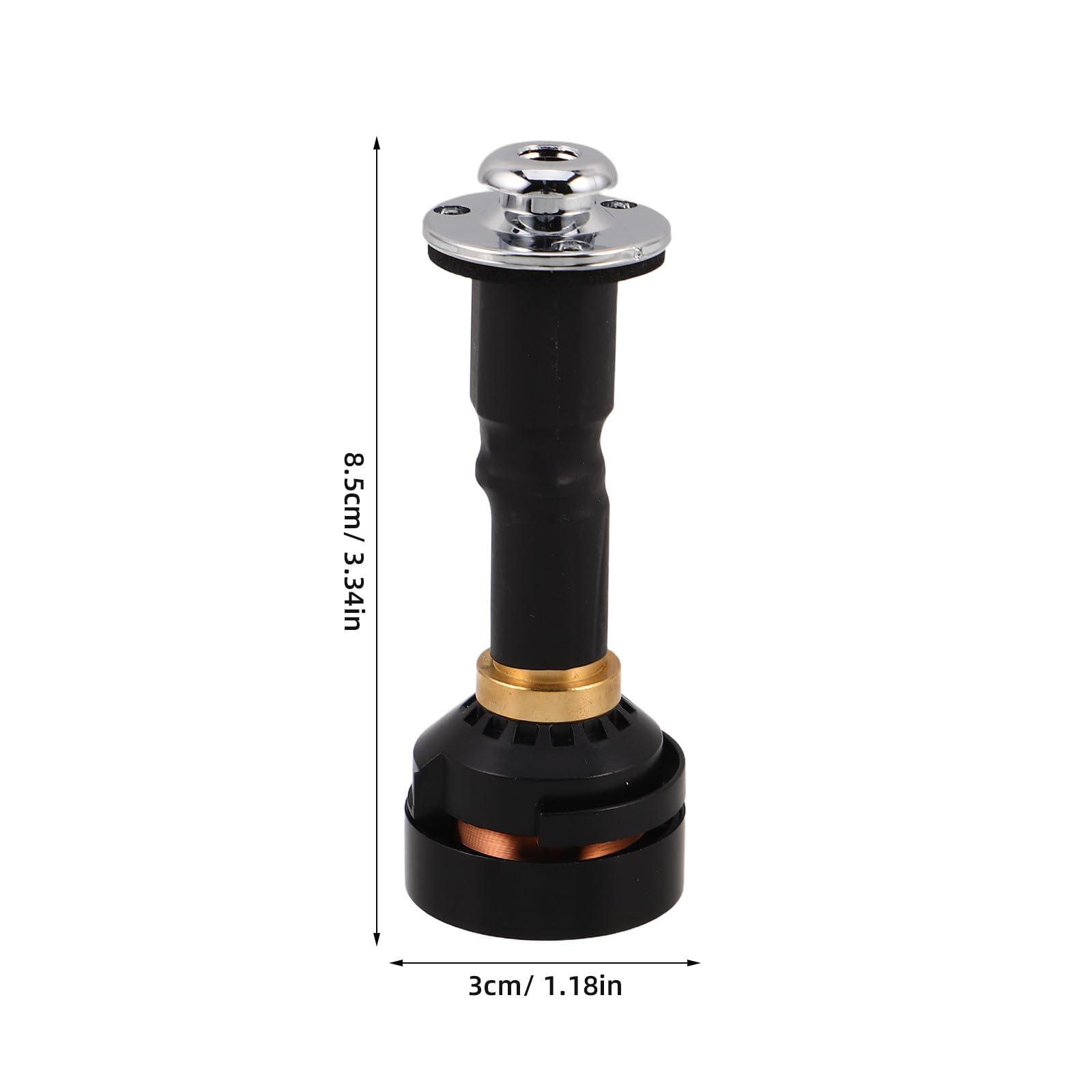 SUPVOX Pastilla de Batería para Cajón y Djembe, Captador de Percusión Africana Reducción de Ruido para Estudio y Escenario