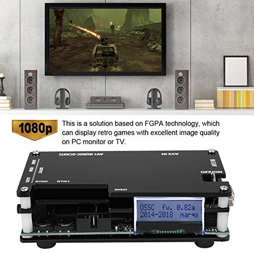 Ossc Open Source Scan Converter With Scart,Vga To Hdmi Video Converter For Retro Gaming,For Sfc/Md/Ps/Ss/Ps2/Xbox/Wii #TOP2