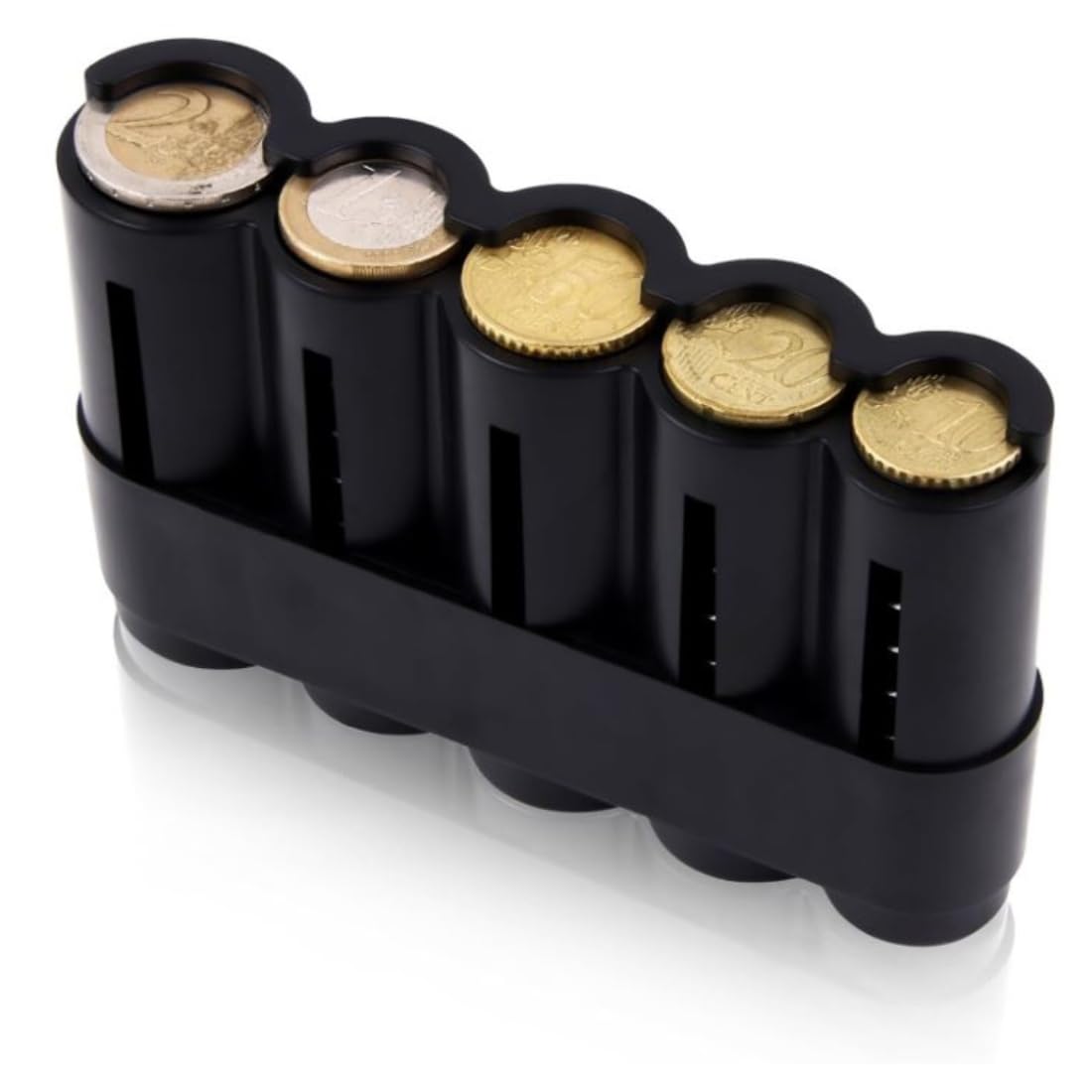 Portamonedas Profesional: Diseño Exclusivo con Clasificador y Dispensador Integrado de Monedas, Ideal para Taxis, Camareros y Conductores Eficientes!.
