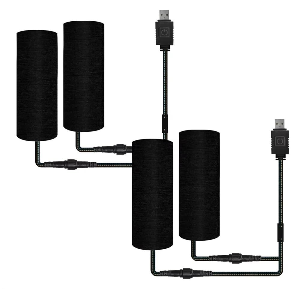 Podgrzewane kierownice motocyklowe Regulowane izolowane uchwyty kierownicy(2PCS)