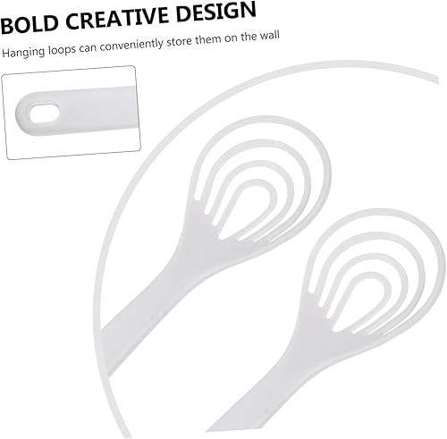 Miniatura 3 de BESTOYARD Batidor manual de huevo de plástico, batidoras de huevo de crema, batidora de huevo de leche, extractor de huevos de leche, mini aparato