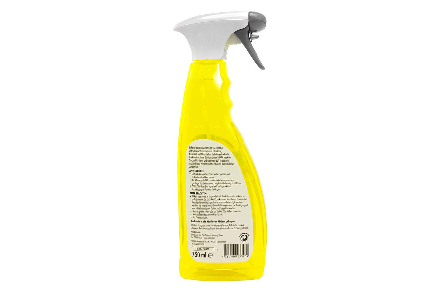 SONAX XTREME Felgenreiniger PLUS (750 ml) effiziente und säurefreie Reinigung aller Leichtmetall- und Stahlfelgen & InsektenStar (750 ml) entfernt schnell und schonend selbst Insektenverschmutzungen