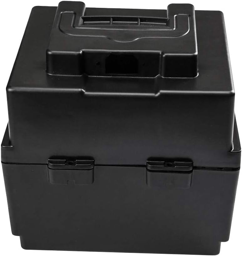Battery Case Box for 2X Go Kart Scooter 12V Batteries(150mmx100mmx95mm)
