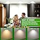 Jaenmsa Led Spots 230V, Einbaustrahler Led, 10W 95-105mm EinbauØ，IP44, Dimmbar，Led Deckenspots Flach Warmweiß 3000K Neutralweiß 4000K Kaltweiß 6500K für Badezimmer, Küche, Wohnzimmer,6er Set