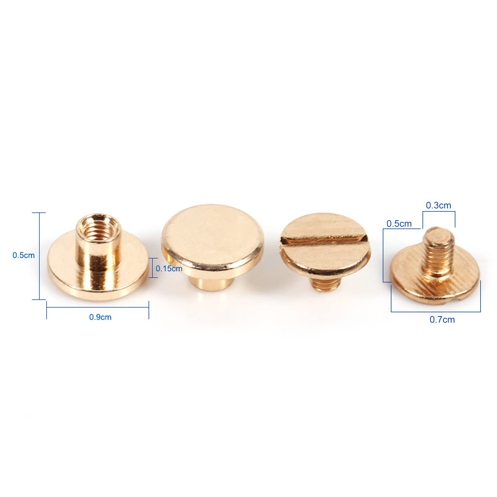 10 Sets Rivets en Cuir pour Leathercraft, 5/6.5/8mm Boutons en Laiton Massif pour Ceintures Albums Photo et Travaux Manuels Albums Photo et Travaux Manuels 10 Sets Rivets en Cuir pour Leathercraft, 5/6.5/8mm Boutons en Laiton Massif pour Ceintures Albums Photo et Travaux Manuels Albums Photo et Travaux Manuels