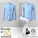 MagicPro Portable Garment Steamer for Clothes, Garments, Fabrics Removes Wrinkles for Fresh Clothing, Fast Heat and Auto Off, Handheld Travel Steamer with Detachable 300ml Water Tank