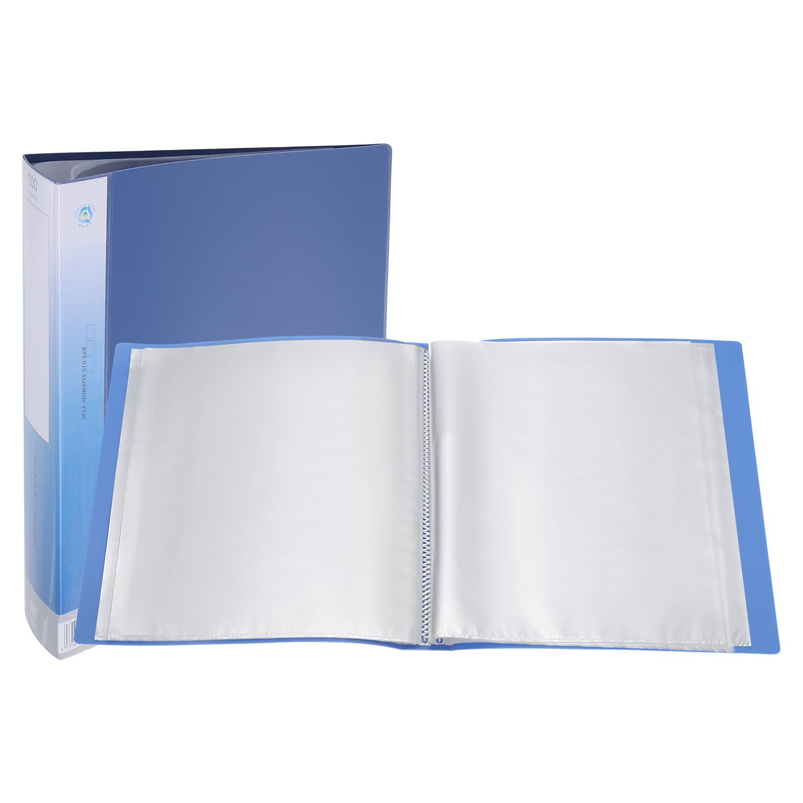 PATIKIL 8.5x11 Binders with Plastic Sleeve