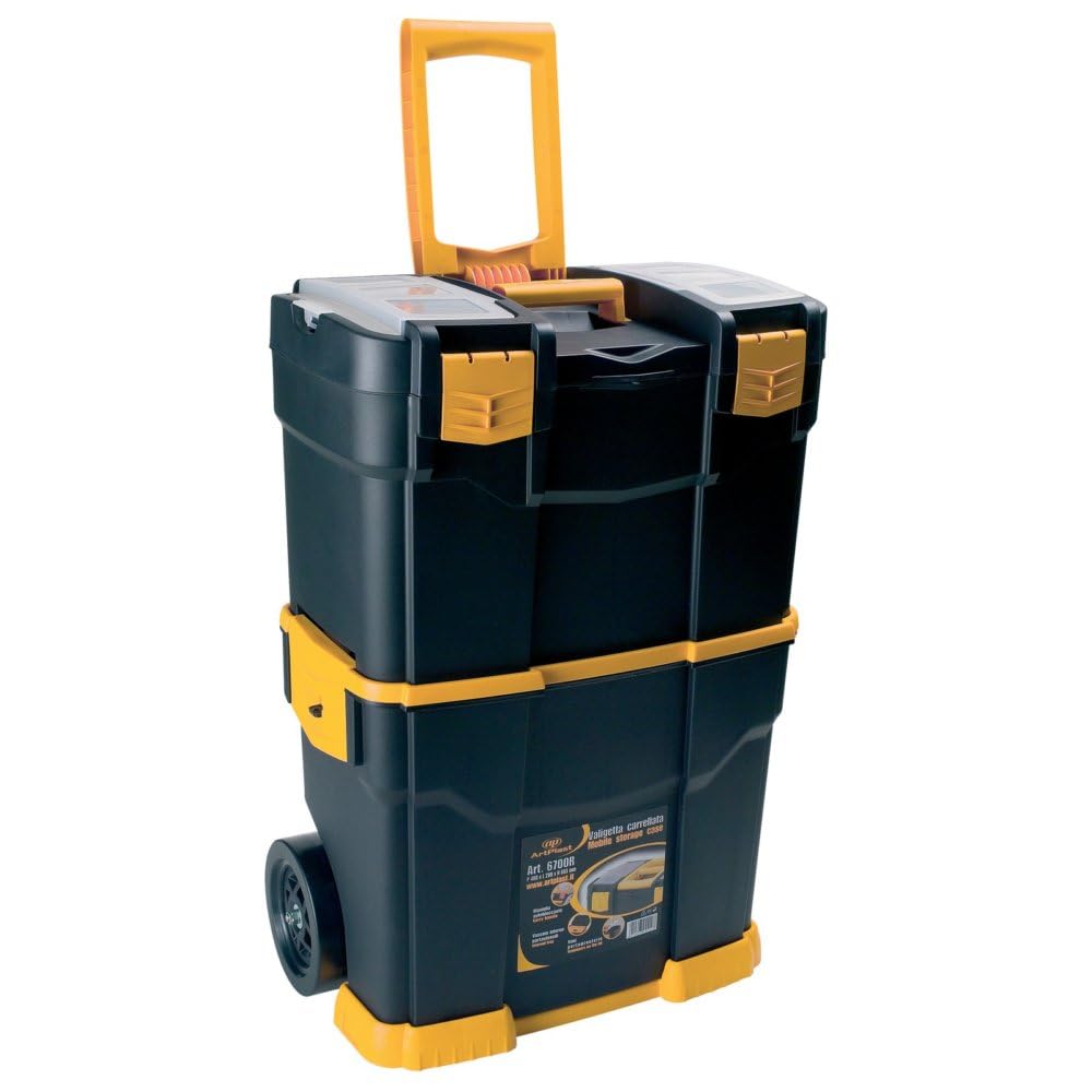 2PZ CARRELLO PORTAUTENSILI CM. 46X28X66,5H NextradeItalia Mod.FERX.TRIRA