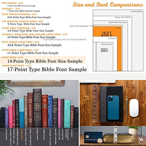 KJV Bible Giant Print Dark Blue