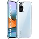 TheGiftKart Shockproof Clear Back Cover Case for Mi Redmi Note 10 Pro/Pro Max | 360 Degree Protection | Hard Transparent Back Cover for Redmi Note 10 Pro/Pro Max (PC & TPU, Transparent Bumper) gallery image
