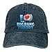 Produktbild Men Vintage Adjustable Casquette Customized I Heart Big Bang Theory Fashion Strapback Cap, Navy