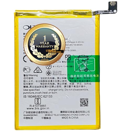Original BLP727 Lithium-Ion for Oppo A5-2020 / A9-2020 CPH1931, CPH1959, CPH1937, CPH1939 (5000mAh) with 1 Year Replacement Warranty (B0CX1QC48B) Amazon Price History, Amazon Price Tracker