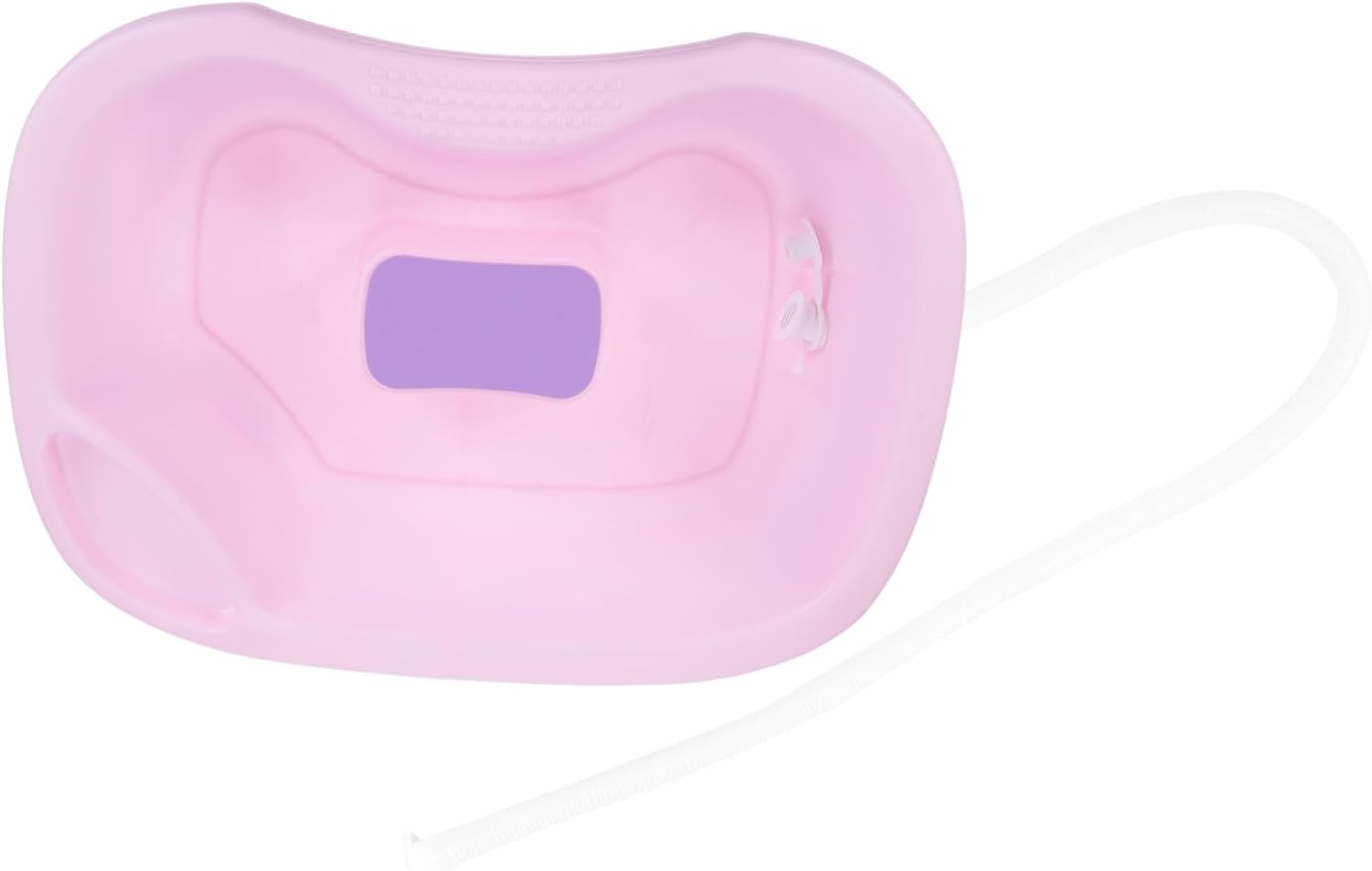 Holibanna Ergonomic Lying Flat Hair Wash Basin Portable for Disabled Bedside Shampoo Bowl