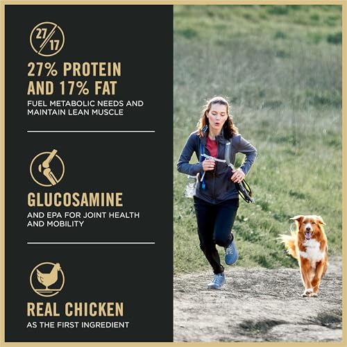 Purina Pro Plan Active, High Protein Dog Food, SPORT 27/17 Chicken and Rice Formula - 37.5 lb. Bag