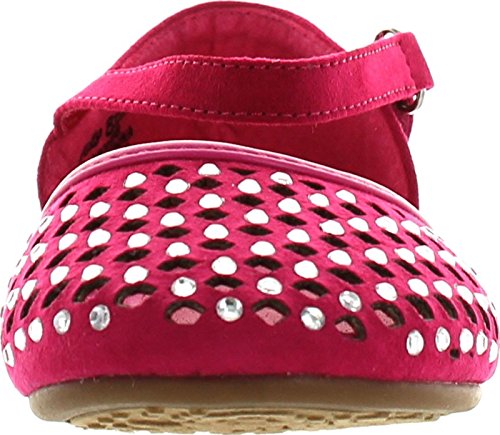 Jelly Beans Capa Kid's Big Girls Ankle Strap Rhinstone Ornament Sandals Shoes3