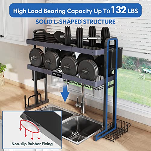 Encuentra reviews de Estante organizador ajustable para platos Top cinco. 6 Imagen adicional