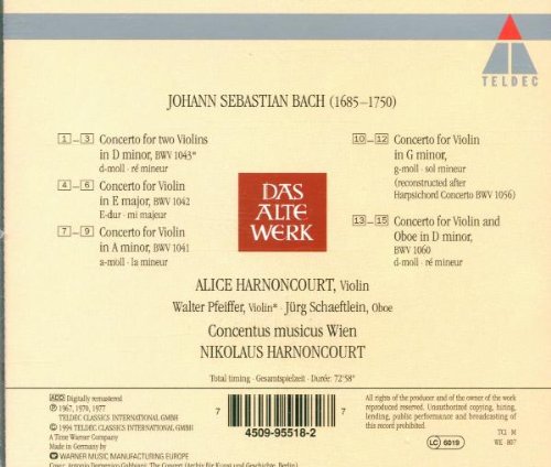 Concertos pour violon