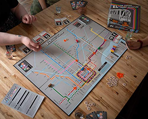 El: The Chicago Transit Adventure Juego de Mesa Estratégico miniatura 3