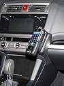 KUDA Handyhalterung passend für Subaru Outback ab 2015 / Legacy ab 2014 - Telefonkonsole für Smartphones, Handy, Navi und mehr - Kunstlederkonsole, schwarz, 3145
