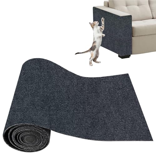 Xynovate Kratzmatte Selbstklebend Katze, DIY Kratzbrett, Kratzschutz Sofa, Katze Kratzschutz, Katzenkratzer Kleber Möbelschutz für Sofa Wand...