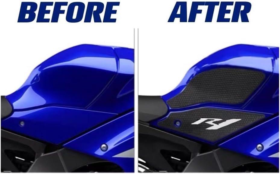 Motorcycle Tank Pad for YZF-R1M YZF-R1 2020 2021 Motorcycle Side Fuel Tank Stickers Pad Tank Grip Sticker Tank Pad