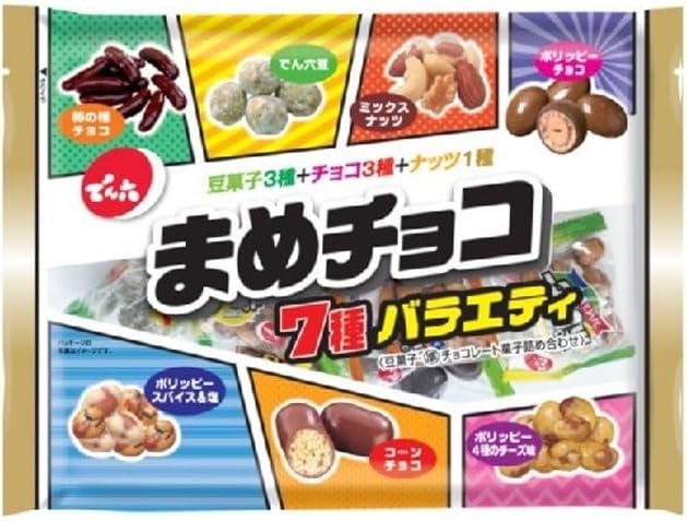でん六 まめチョコバラエティ 170g&times;12袋