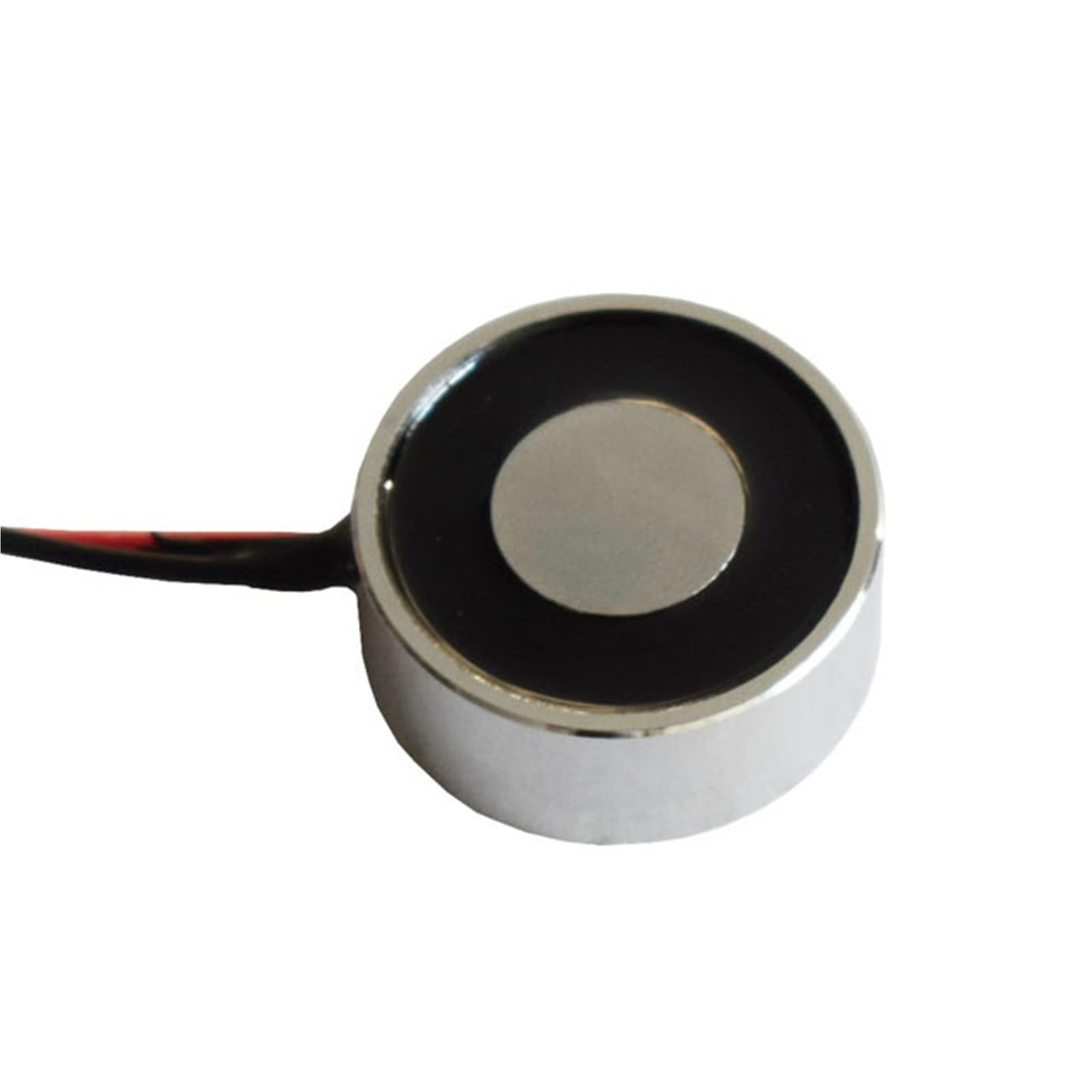 Dc 12v 24v mały elektromagnes 5 kg siła trzymająca cylinder magnes elektryczny mini elektromagnes okrągły 1 szt. (H2510-12 V)