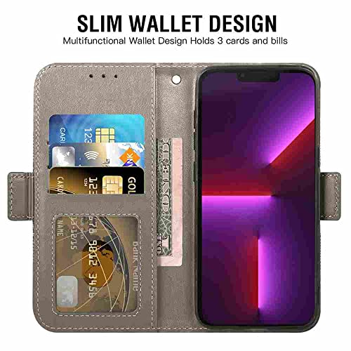 HUADELAI Capa de telefone Folio Carteira Capa para ASUS ZENFONE 7 PRO, Capa Slim Fit de Couro PU Pre