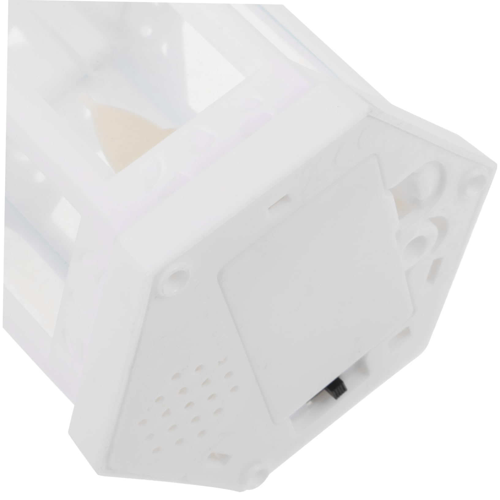 Ciieeo 1Pc Christmas Iron Lantern Candlestick Elegant Desktop Decoration for Holidays Reusable Votive Candle Holder for Parties Weddings and Special Occasions