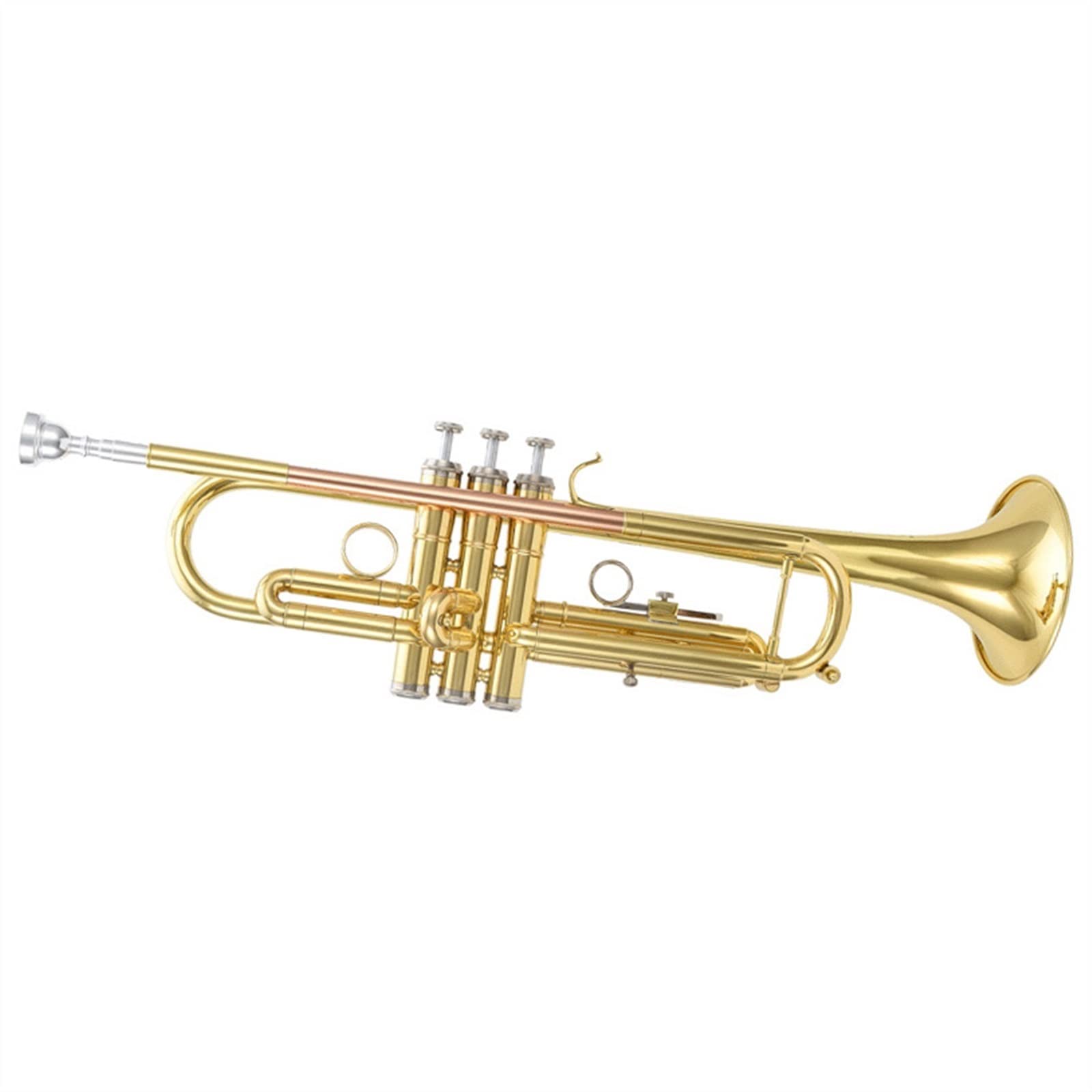 początkujących trąbka Profesjonalny Instrument Trąbkowy B-płaski Początkujący Trąbka Mosiężna Tuba Standardowa Trąbka Mosiężna Trąbka