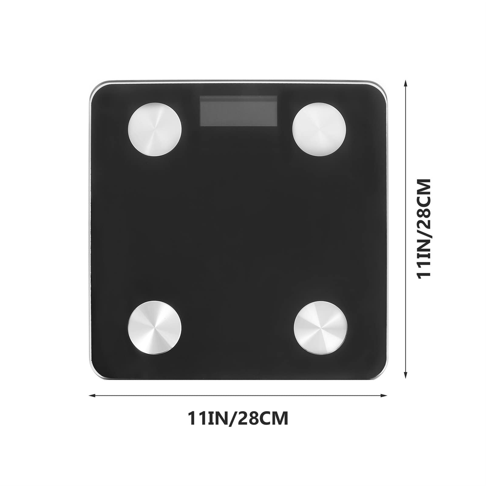 JINGYAN Wagi cyfrowe Body Fat Scale Smart Digital Bathroom Bezprzewodowy telefon Waga APP Elektroniczny Analyzer składu