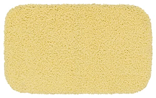 Garland Rug Jazz Nylon Washable 24 in. x 40 in. Rubber Ducky Yellow Bath Rug Soft, Absorbent, and Stylish for Your Bathroom