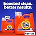 Tide Liquid Laundry Detergent, Original Scent, 125 fl oz, 100 Loads, Boosted Clean Even in Cold Water with Concentrated Washing Soap