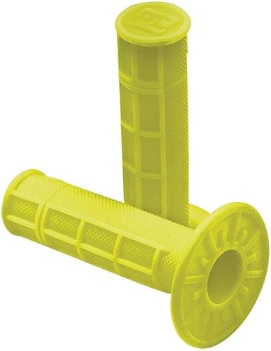ProTaper - Empuñaduras de mano para motocicleta de neón, color amarillo y talla única