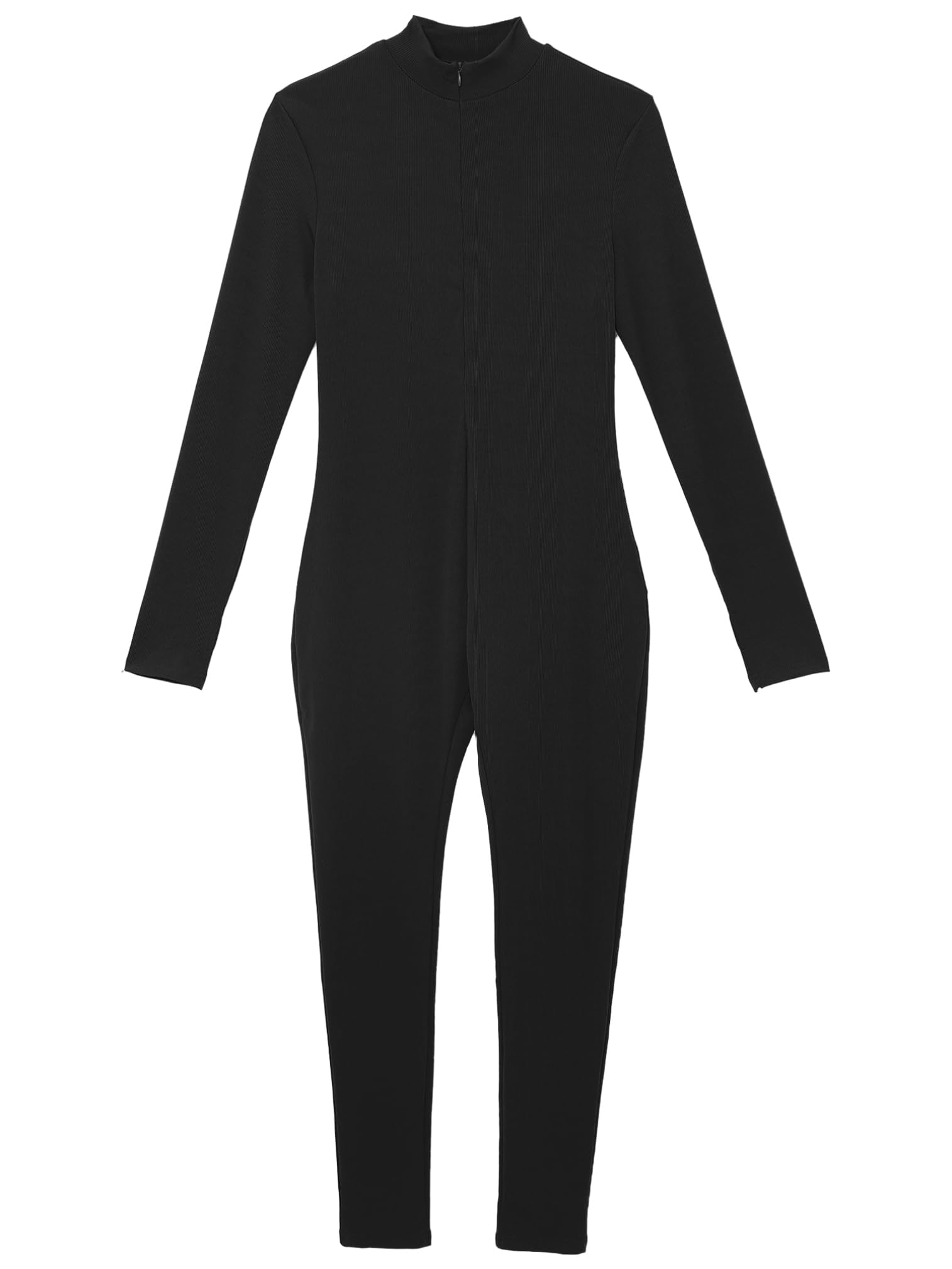 Justaucorps Danse Manches Longues Unitard Combinaison Gymnastique Maillot de Corps Sport Fitness Body Gym