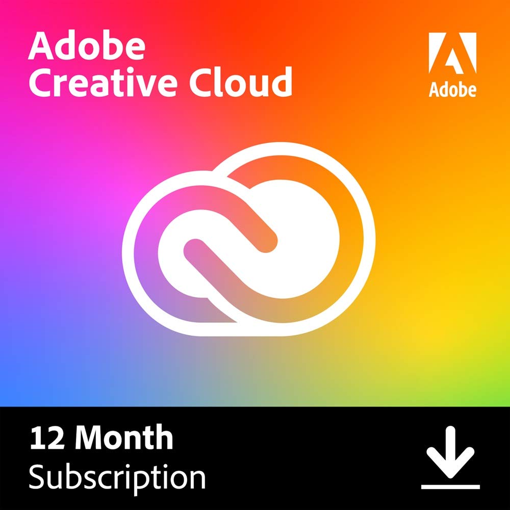 Adobe Creative Cloud Entire collection of Adobe creative tools plus 1 | amzdealz