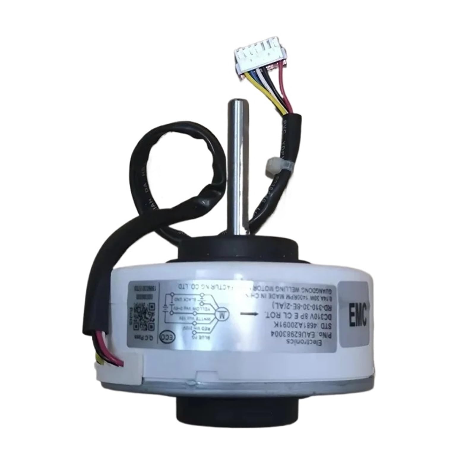 Motore del climatizzatore DC310V 0,14A 30W 1400 RPM 8P for LG Motore del ventilatore di ricambio del climatizzatore a frequenza variabile