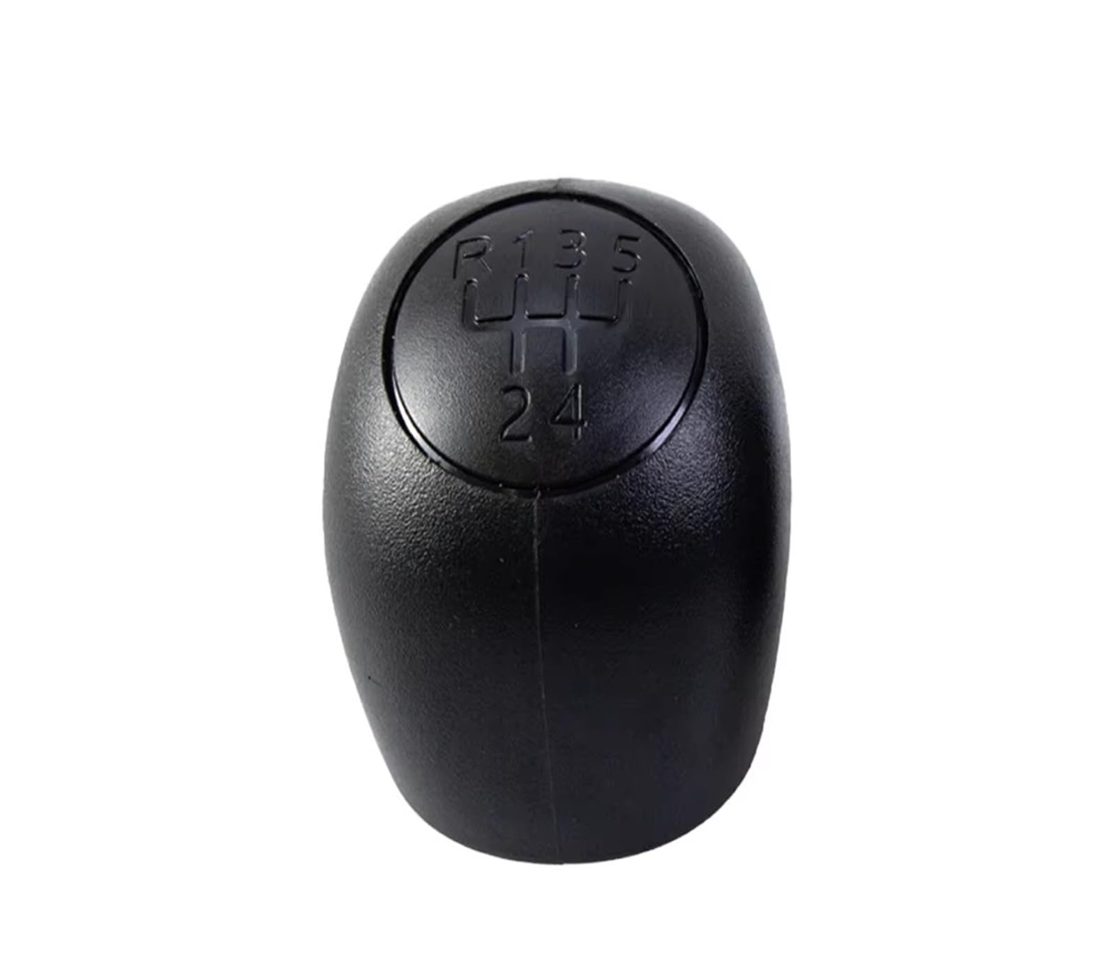 GHQFROP Transmission Gear Shift Knob for Fiat for Ducato 1994-2006 5/6 Speed MT Car Gear Shift Knob Shifter Lever Stick Car Gear Stick Knob(Black 5 Speed)