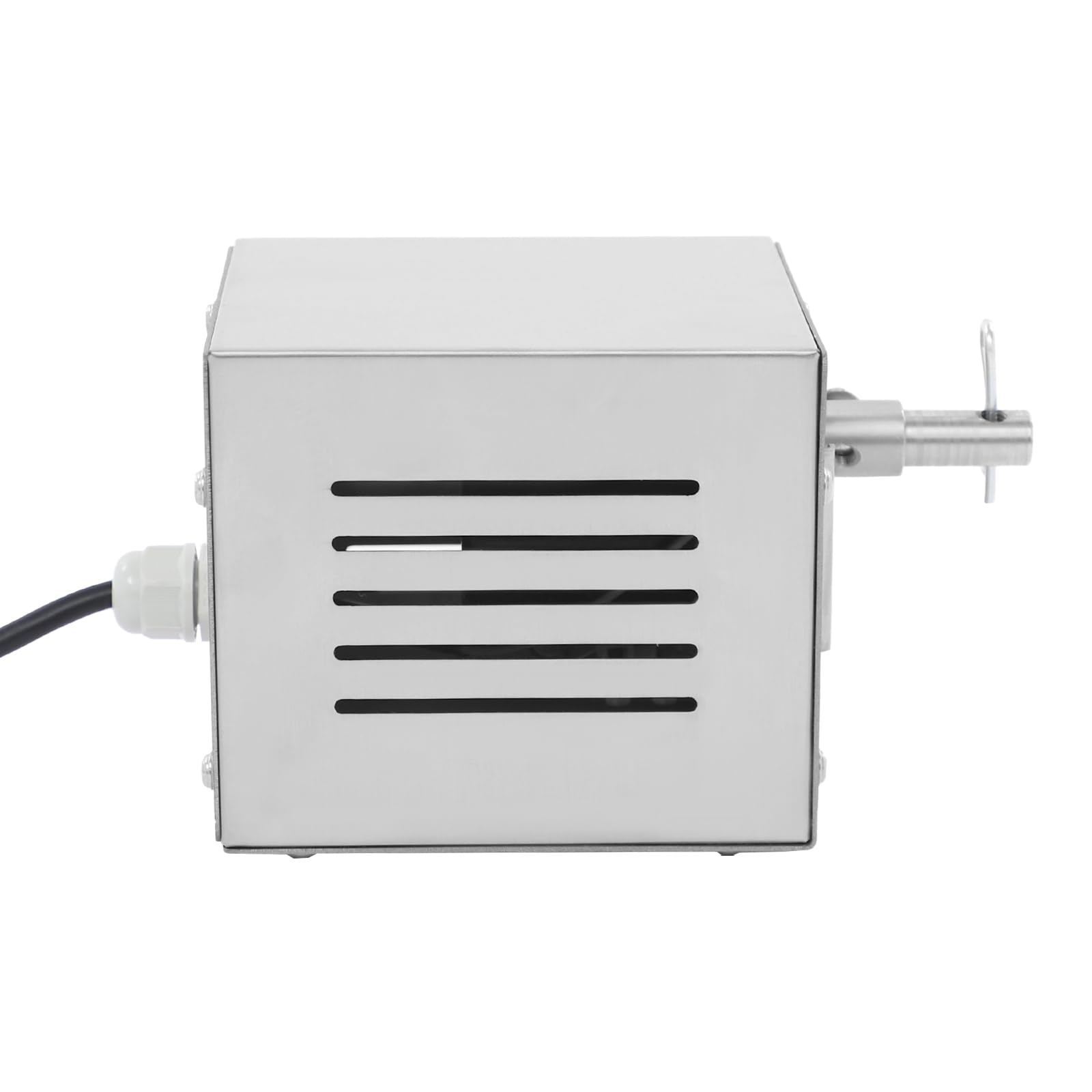 Moteur de barbecue - 25 W - En acier inoxydable - 220 V - Prise européenne - Pour brochettes et barbecue - Design moderne - Haute performance - Silencieux - Pour jardin et terrasse
