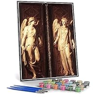 Amazon | 油絵数字キットによる絵画塗り絵大人手塗りDIY絵