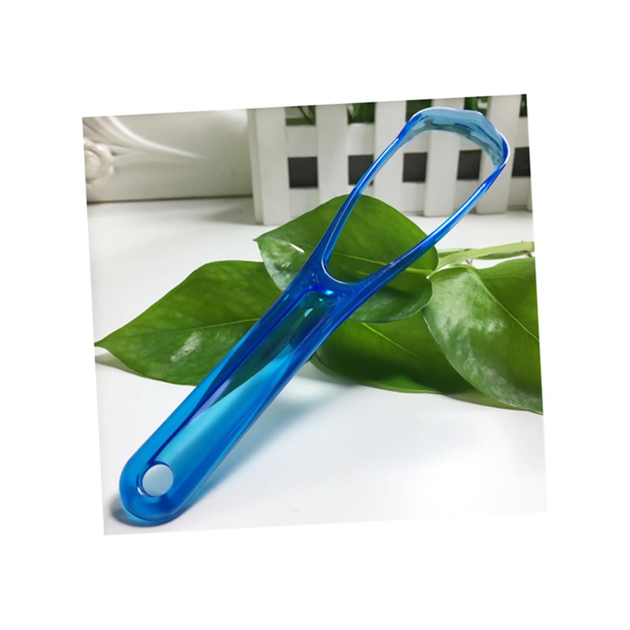 PartyKindom 2Pcs Scraper for Fresh Breath Durable Brush Random Color for Daily Oral Health and