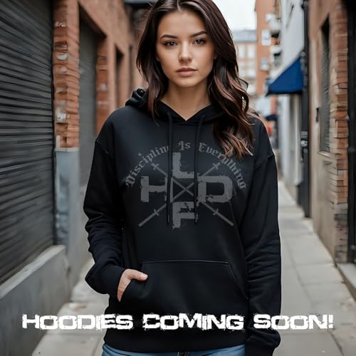 Gym Fitness Shirt with Cross Barbells Discipline is Everything Military Patriotic Unisex T-Shirt for Men and Women3