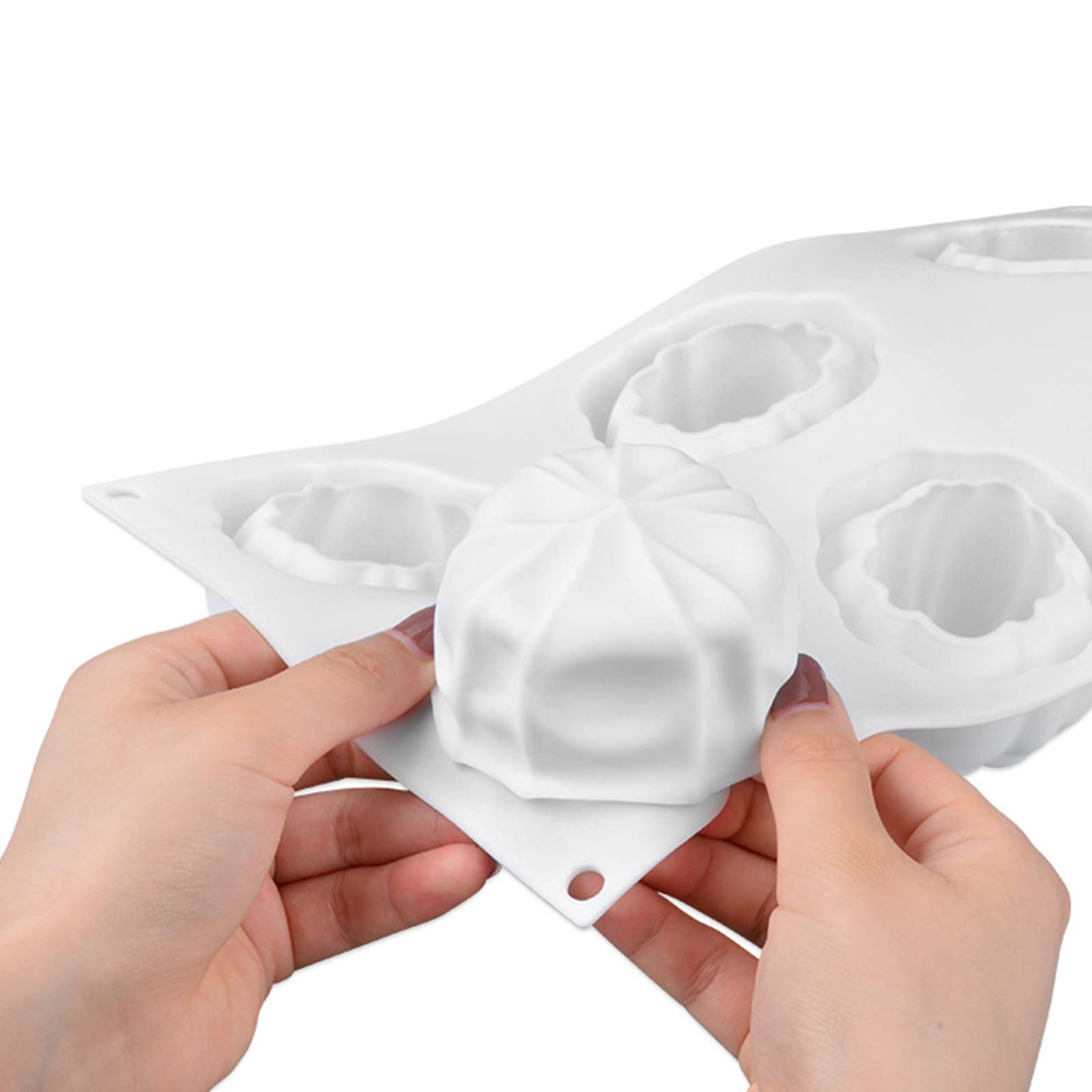 SHEANAON 3D Zucca Carrozza Candela Stampo in Silicone Matrimonio Torta