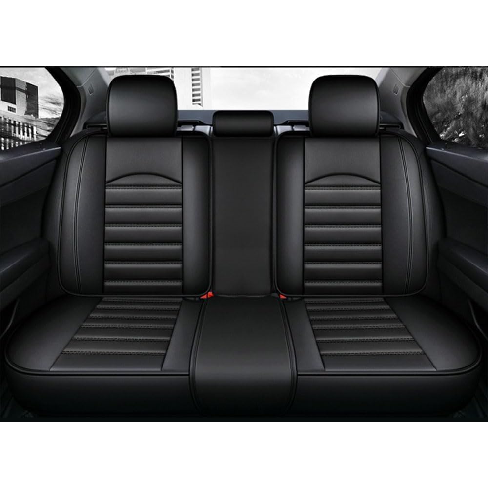 Leder Sitzbezüge Auto Set für BMW IX1 IX40 F10 F20 F30 G20 G30 GTUniversal Anti-Rutsch Sitzauflagen für 5 Sitz Wasserdicht Autositzschoner,E