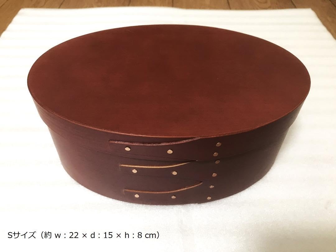 シェーカーボックス ブリック(レンガ色) 3サイズセット 収納箱 レトロ